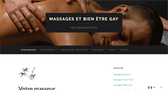 Desktop Screenshot of parisgaymassage.com